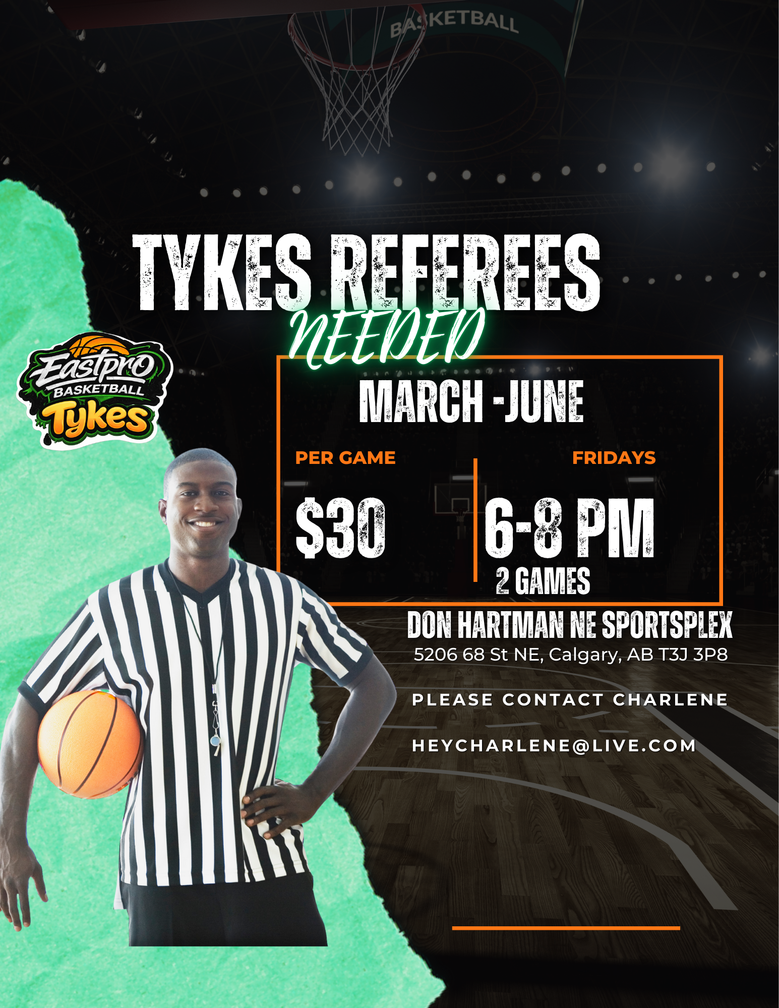 Tykes Referees Needed